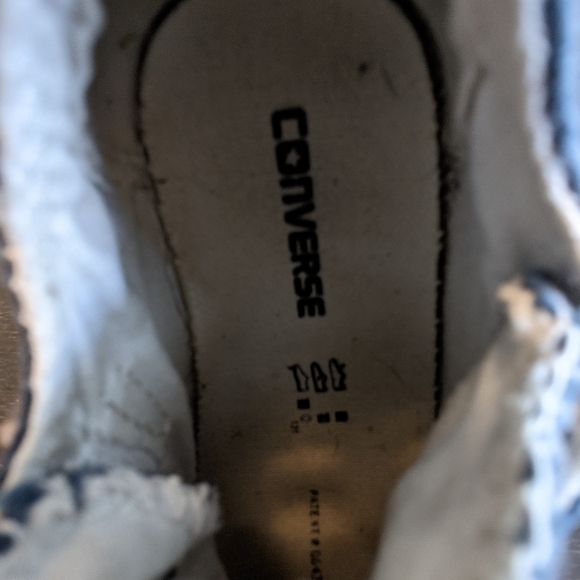 Baby Converse all star low tops - Picture 6 of 8